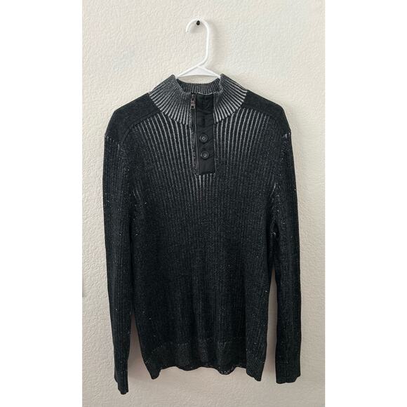 Bundle I.N.C International Concepts Pullover Gray Black Sweaters Men's Size XL - Picture 2 of 9
